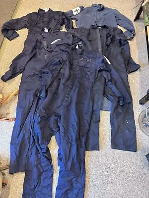 £24.99 • Buy Job  Lot Of 5 X Pairs Blue ROYAL NAVY Work Engineer Coveralls Overalls