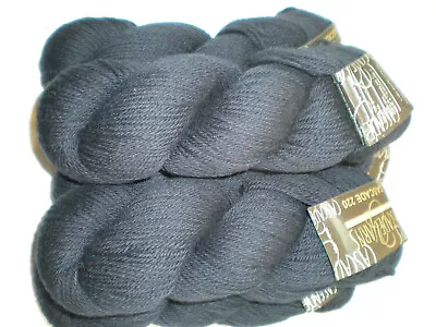 Cascade Yarn 220 Yarn In Dark Navy #8393 Lot Of 5 Skeins • $37