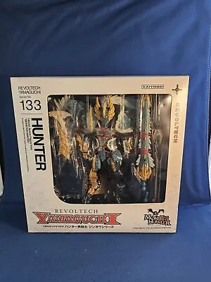 Figure Revoltech Yamaguchi No.133 Monster Hunter Swordsman Zinogre Jinoh • $110