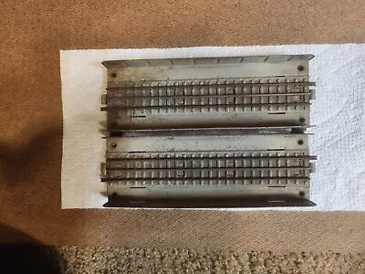 2 Early Vintage Marklin HO 465 M Track Straight Metal Girder Bridges  • $15