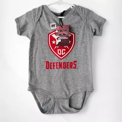 XFL DC Defenders Baby Bodysuit- Size 18 Months • $14.99
