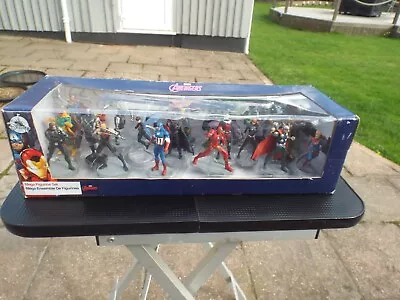 Disney Marvel Avengers Figure Set 20 Characters Captain America Iron Man Thor • £30