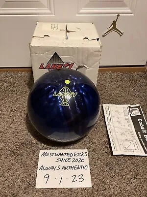 DS 2006 16LB Lane #1 Cobalt Bomb Pearl Bowling Ball NIB Rare FREE SHIPPING!! • $329.99