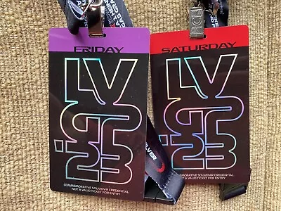 Formula 1 F1 Las Vegas 2023 Fri Sat Grand Prix Heineken Ticket/Pass Lanyard • $50.98