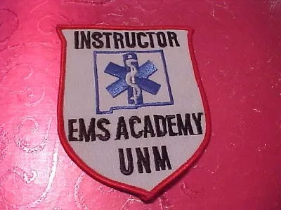 University Of New Mexico Ems Academy Instructor Patch Shoulder Size Unused • $6.95