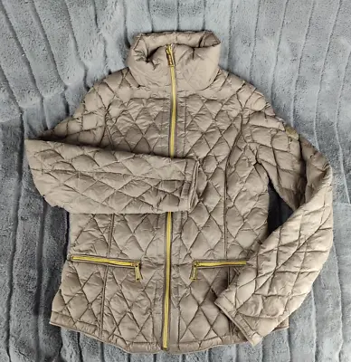 Michael Kors Women's Beige Puffer Jacket Packable Down Fill Size S • $18