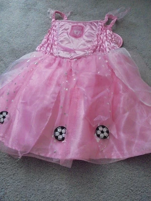 £10 • Buy Official Liverpool LFC Baby Football Fairy Pink Costume - Age 2-3