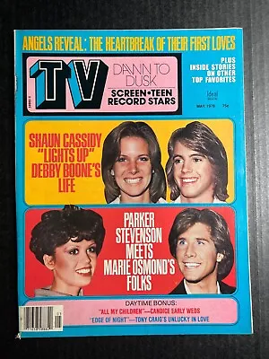 TV DAWN To DUSK May 1978 Shawn Cassidy Debby Boone Marie Osmond Elton John • £20.11