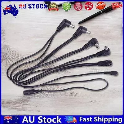 AU 9V DC 1A 6 Way Guitar Effect Pedal Daisy Chain Power Supply Cable • $9.92