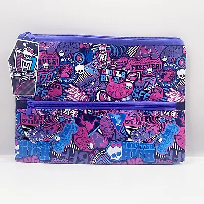 £12.69 • Buy OFFICIAL BNWT BRAND NEW Monster High Large Pencil Case 2013 - 32.5 X 24cm Kids
