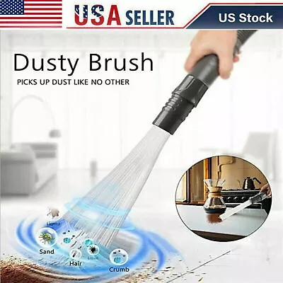 Dirt Remover Attachment Brush Cleaner Duster Universal Vacuum Dust Cleaning Tool • $7.99