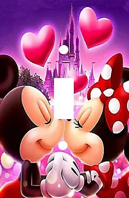 Mickey & Minnie Mouse - Decorative Decoupage Light Switch Covers - Made To Order • $6