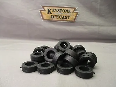 KMM-01 (2) Rubber Tires For 1/48 Or 1/50 Scale - Super Single Steer Tag Float • $1.20