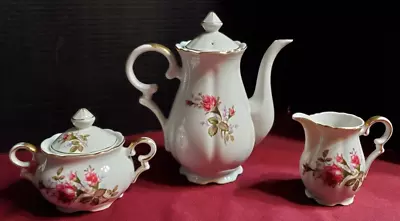 Vintage UCAGCO Moss Rose Tea/Coffee Set Made In Japan 🎀PERFECT GIFT🎀 • $32.99