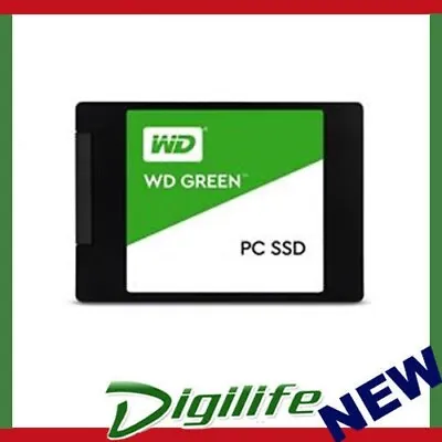 Western Digital WD Green 480GB 2.5  3D NAND SSD 7MM 540/430 R/W SATA 6GB. 3 Y • $76