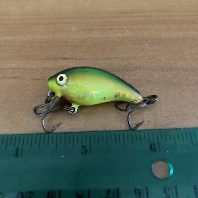 Vintage Tom Mann's Tiny 1- Minus Ultralight Bass Crappie Fishing Lure • $10.99