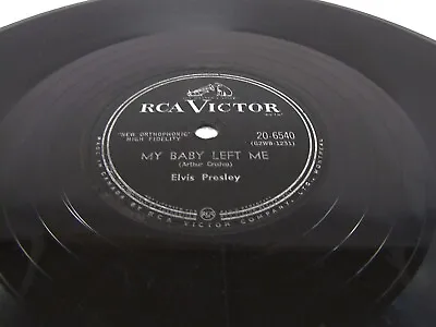 Canada! Elvis Presley Rca 78 My Baby Left Me / I Want You I Need You Rca 6540 • $15
