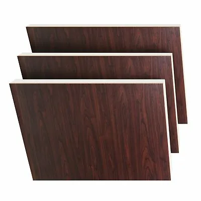 Rosewood / Rosewood On White UPVC Flat Door Panel 20mm/24mm/28mm. 780mmX950mm • £145.73