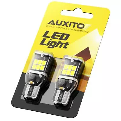 AUXITO LED Reverse Back Up Light Bulb 921 912 W16W T15 906 916 Super White 2X • $9.99