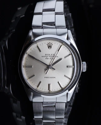 $4495 • Buy Vintage 1979 Rolex Airking Ref 5500 Steel Men’s Watch Cal 1520 Serviced