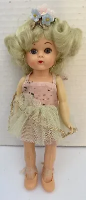 Vintage 8  Virga Tiny Twinkle  Walking Doll Pointed Toe Ballerina • $24.99