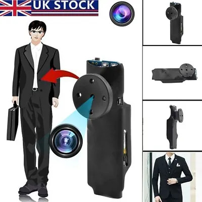 Mini Hidden Camera 1080P Small DIY Lens Home Security Nanny Cam DVR Recorder UK • £16.69