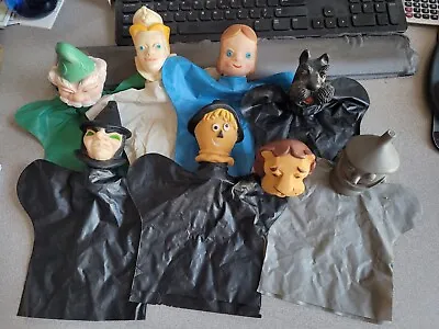 Complete Set Of 8 Vintage Wizard Of Oz Proctor And Gamble Hand Puppets - Estate • $24.75