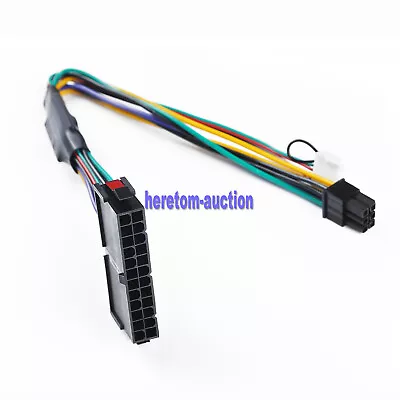 AU ATX 24-Pin To 6-Pin PCI-E PSU Power Adapter Cable For HP Elite 8100 8200 8300 • $14.99