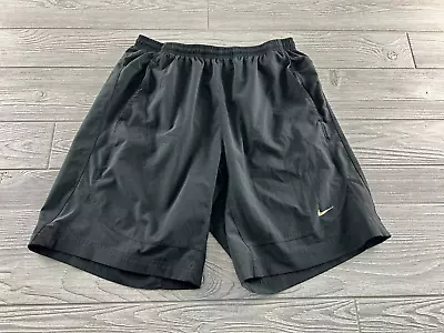Nike Mens Dri-Fit Running Shorts In Black Different Size Medium Elastic Waist • $16.99