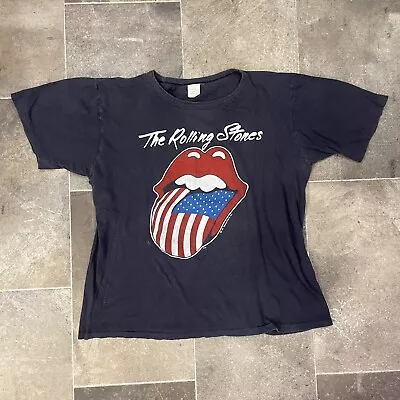 Vintage The Rolling Stones North American Tour Concert T Shirt 1981 Size Men’s L • $124.99