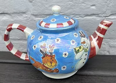 Marks And Spencer M&S Cartoon Characters Christmas Teapot • £19.99