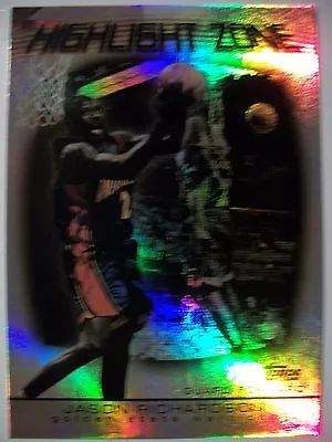 2003-04 Topps Basketball Highlight Zone Hz17 Jason Richardson !!! Box # 33 • $3.59