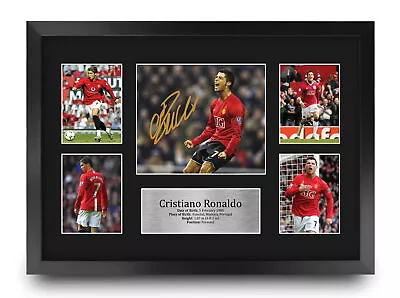 Cristiano Ronaldo Man U Signed Print A3 Photo A Football Fan • $37.88