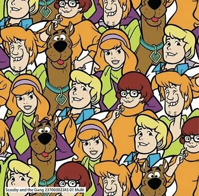 £9.99 • Buy Camelot Scooby Doo Team Thelma Fred Daphne Shaggy 45  Wide Free Postage 