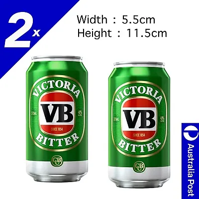 VB Beer Can VB Beer Can Sticker Suit Bar Camping Fishing Boat Bumper Sticker • $30