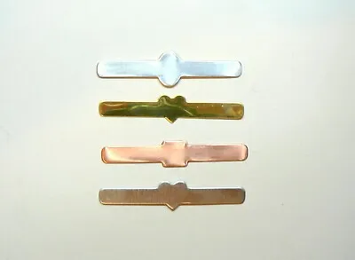 Signet Ring Blanks Jewellery Making Copper Brass Aluminium  3 Styles. • £3.29