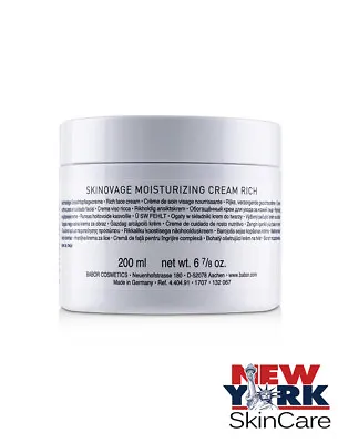 Babor Skinovage Moisturizing Cream Rich - Creme Riche Hydratante 200ml / 6 7/8oz • $133.75