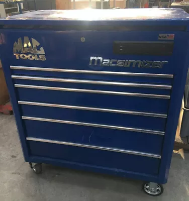 Mac Tools Rolling Tool Box Cart Macsimizer® UC4125 6-Drawer Utility Cart • $2200