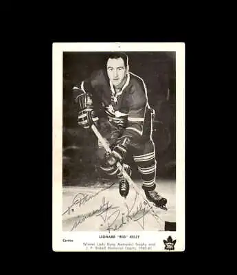 Red Kelly Signed Vintage Postcard Toronto Maple Leafs Autograph • $20