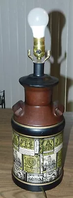 Vintage Table Lamp Tobacco Advertisement 'This Indian Weed Is Good Indeed' • $177