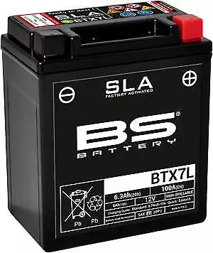 BTX7L YTX7L-BS MF SLA Factory Filled BS Battery FITS HONDA CB250 NIGHTHAWK  • £35.90