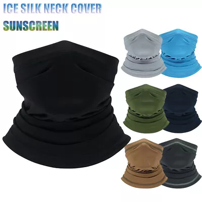 Motorcycle Bandana UV Protection Face Mask Sport Balaclava Neck Gaiter Scarf Lot • $4.98