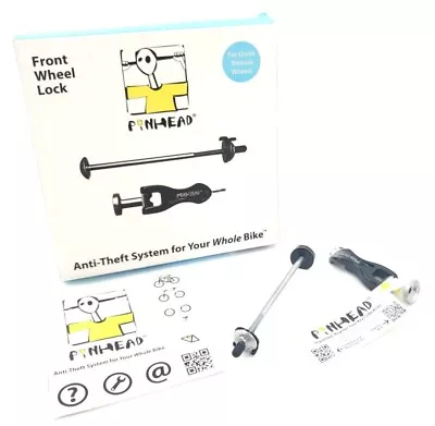 Pinhead Quick Release Bicycle Front Wheel Lock Single Pack • $41.85