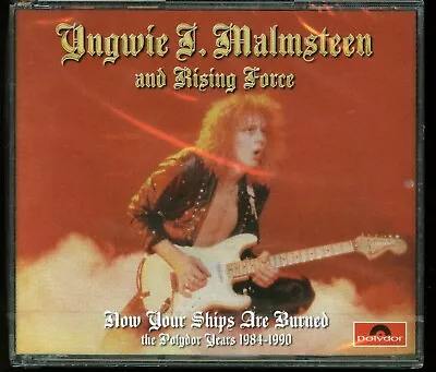 Yngwie Malmsteen Now Your Ships Are Burned The Polydor Years 1984-1990 4 CD New • $26.99