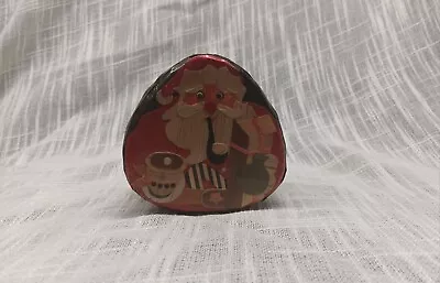 Santa Clause Trinket Box Bamboo • $2.99