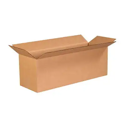 24 X 8 X 8  Long Corrugated Boxes ECT-32 Brown Shipping Moving Boxes 25 Boxes • $51.60