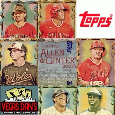 2023 Topps Allen & Ginter BASE SINGLES #1-300 RC HOF You Choose Complete The Set • $1.19