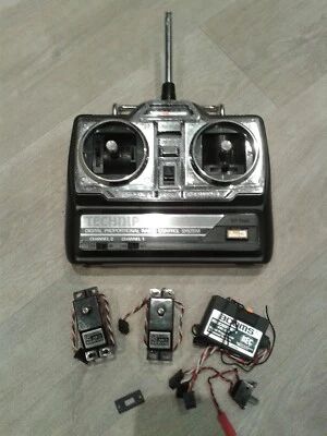 ACOMS VINTAGE TECHNIPLUS AP-27 MKV 2CH RADIO SET 27Mhz. TAMIYA KYOSHO HPI. • £50
