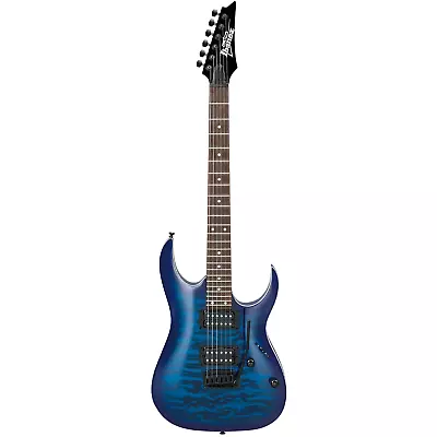 Ibanez GRGA120QATBB Gio Quilted Electric Guitar - Trans Blue • $299.99
