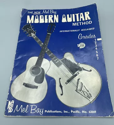 Vintage Mel Bay Modern Guitar Method Grade 1 Book 1972 • $5.99